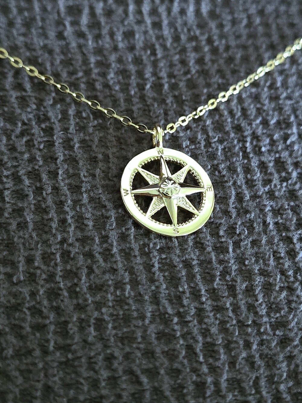 inspired by you "Journey" Compass🧭 Pendant Necklace - NIB - Picture 14 of 16